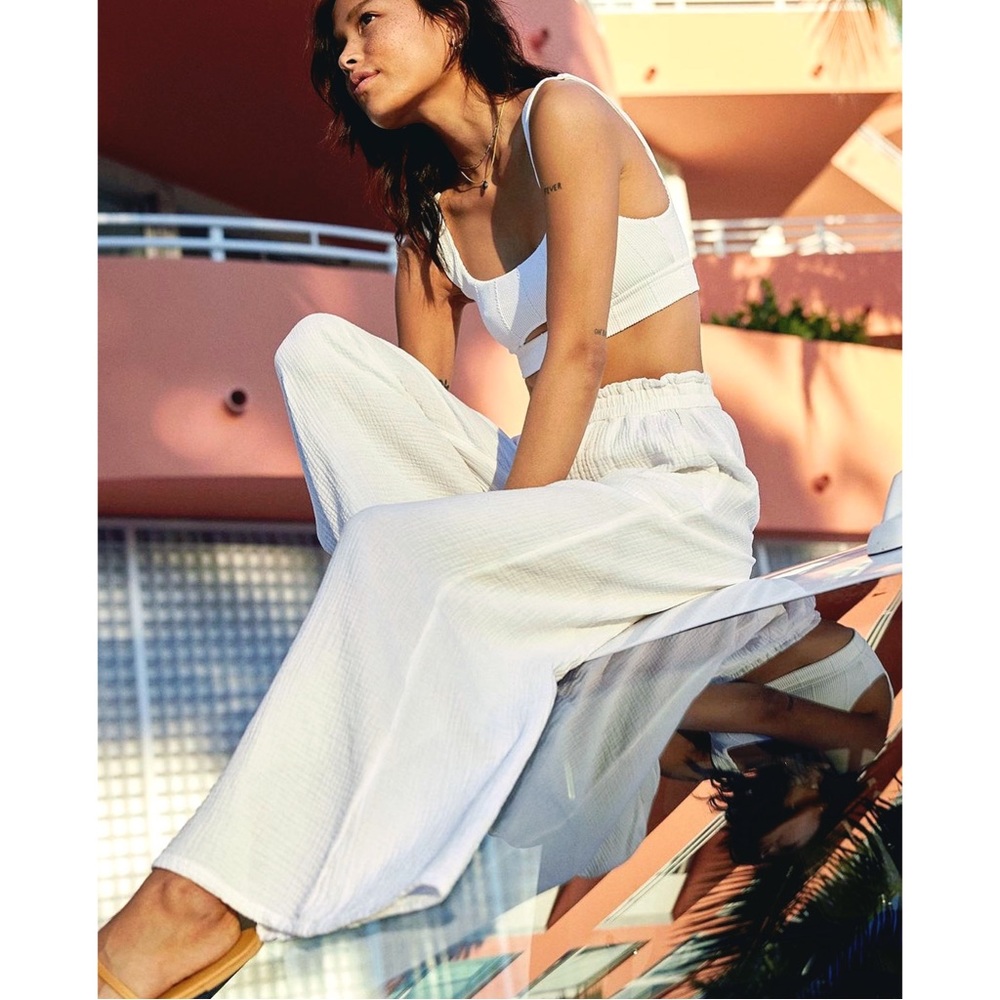 Aerie Pool To Party Wide Leg Pant
